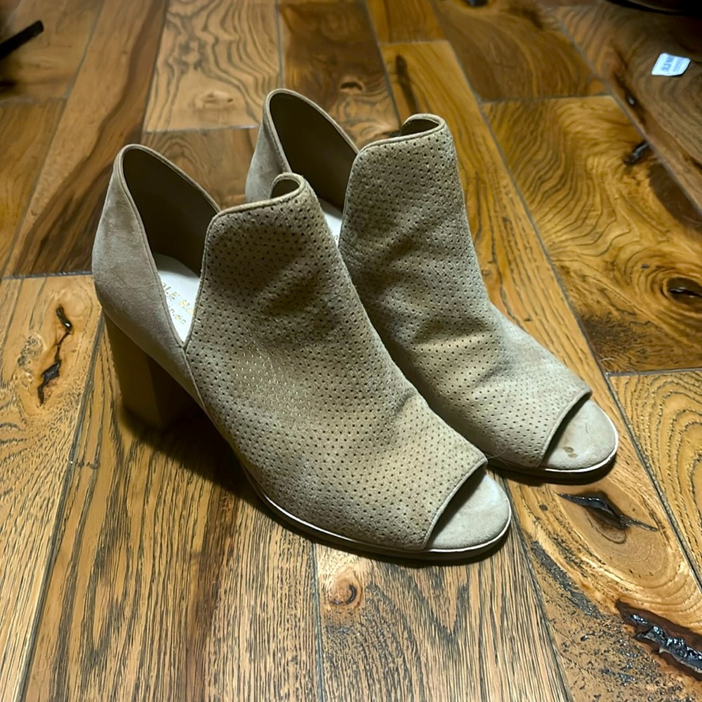 Cole Haan Shiloh Peep Toe Booties